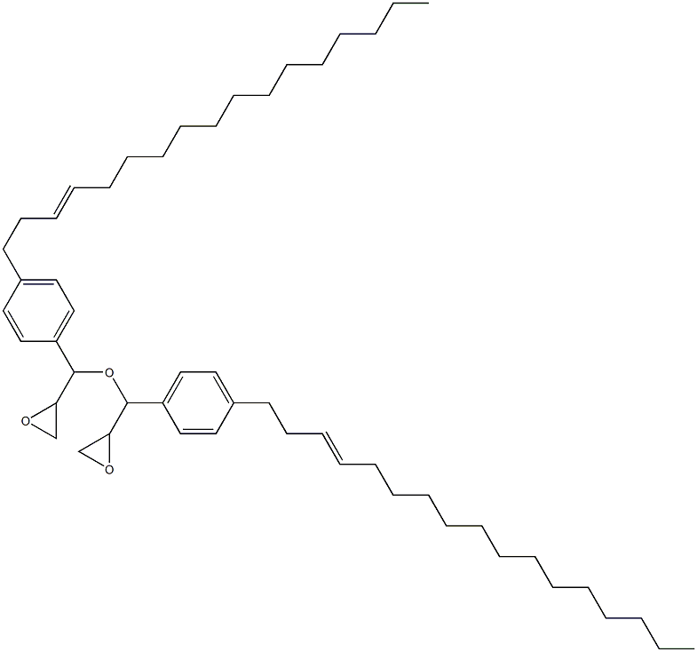 4-(3-Heptadecenyl)phenylglycidyl ether Struktur