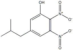 5-Isobutyl-2,3-dinitrophenol Struktur