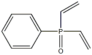 Divinylphenylphosphine oxide Struktur