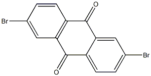 2,6-Dibromo-9,10-anthraquinone Struktur