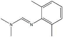 N,N-Dimethyl-N'-(2,6-dimethylphenyl)formamidine Struktur