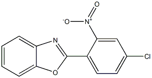 2-(4-Chloro-2-nitrophenyl)benzoxazole Struktur