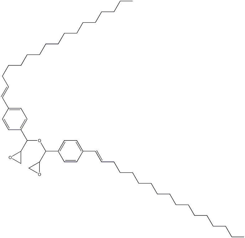 4-(1-Heptadecenyl)phenylglycidyl ether Struktur