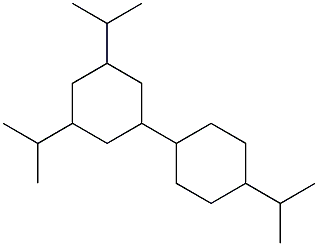 3,4',5-Triisopropyl-1,1'-bicyclohexane Struktur