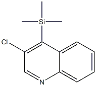 3-Chloro-4-(trimethylsilyl)quinoline Struktur