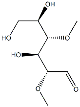 2-O,4-O-Dimethyl-D-galactose Struktur