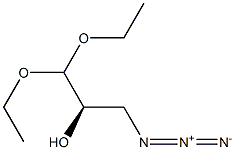 (R)-3-Azido-2-hydroxypropionaldehyde diethyl acetal Struktur