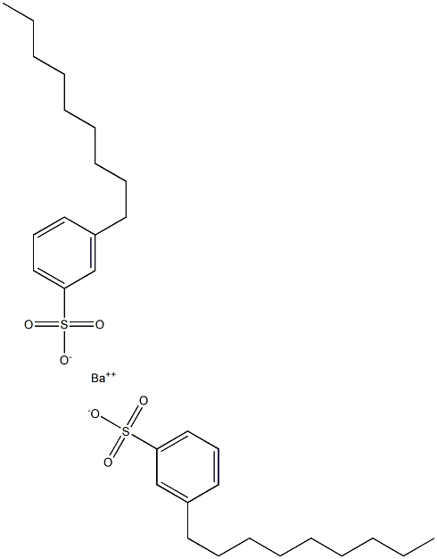 Bis(3-nonylbenzenesulfonic acid)barium salt Struktur