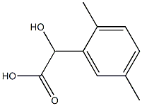 2,5-Dimethyl-D-mandelic acid Struktur