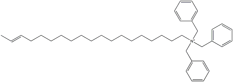 (17-Nonadecenyl)tribenzylaminium Struktur