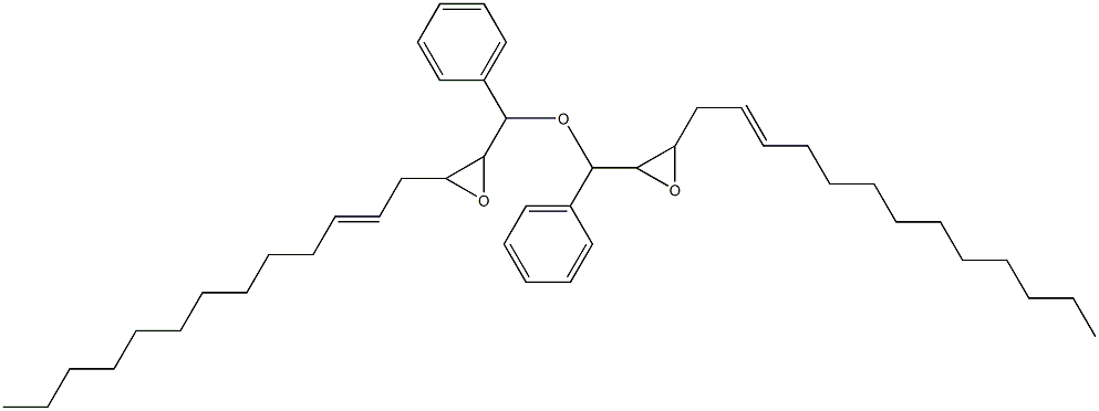 3-(2-Tridecenyl)phenylglycidyl ether Struktur