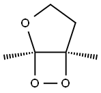 (2R,3R)-2,3-Epidioxy-2,3-dimethyltetrahydrofuran Structure