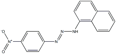 p-Nitrophenylazo-1-naphthylamine Struktur