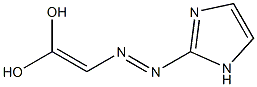 2-[(E)-[2,2-Dihydroxyethenyl]azo]-1H-imidazole Struktur