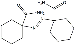 1,1'-Azobis(cyclohexane-1-carboxamide) Struktur