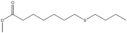 8-Thiadodecanoic acid methyl ester Struktur