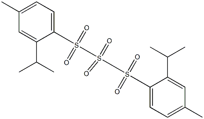 Isopropyltosyl sulfone Struktur