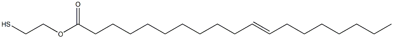 11-Nonadecenoic acid 2-mercaptoethyl ester Struktur