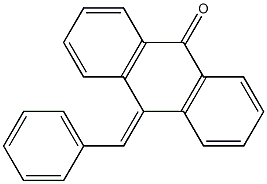 10-Benzylidene-9,10-dihydroanthracene-9-one Struktur