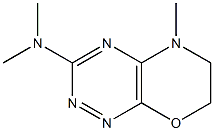 5,N,N-Trimethyl-6,7-dihydro-5H-1,2,4,5-tetraaza-8-oxanaphthalen-3-amine Struktur