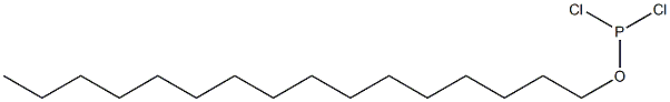 Dichlorophosphinous acid hexadecyl ester Struktur