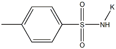 N-Potassio-p-toluenesulfonamide Struktur