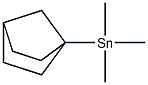 1-Trimethylstannylbicyclo[2.2.1]heptane Struktur