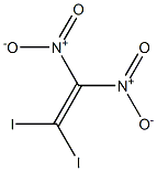 1,1-Diiodo-2,2-dinitroethene Struktur