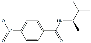 (-)-N-[(R)-1,2-Dimethylpropyl]-4-nitrobenzamide Struktur