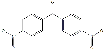 Bis(4-nitrophenyl) ketone Struktur