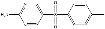 5-(p-Tolylsulfonyl)pyrimidin-2-amine Struktur