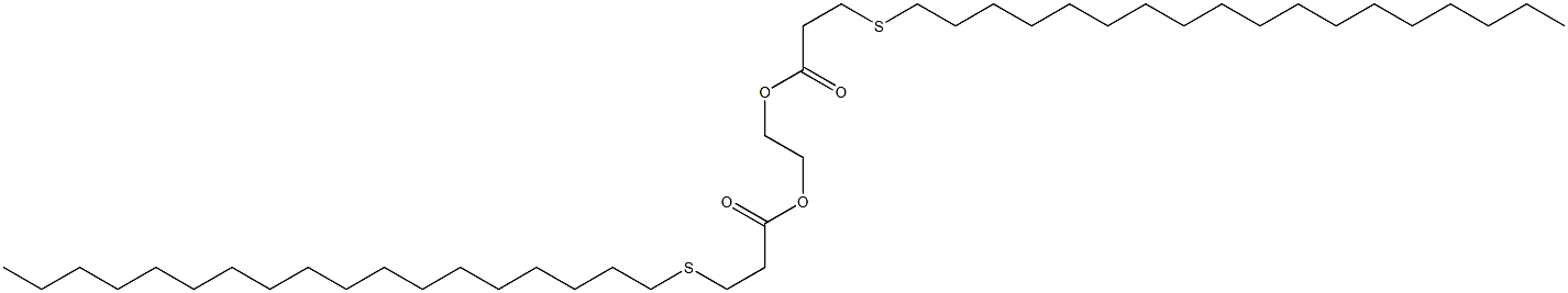 1,2-Ethanediol di[3-(octadecylthio)propionate] Struktur