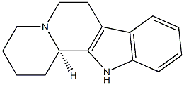 (12bR)-1,2,3,4,6,7,12,12b-Octahydroindolo[2,3-a]quinolizine Struktur