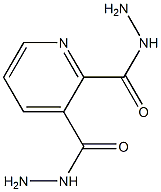 Pyridine-2,3-di(carboxylic acid hydrazide) Struktur