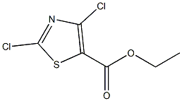 2,4-Dichlorothiazole-5-carboxylic acid ethyl ester Struktur