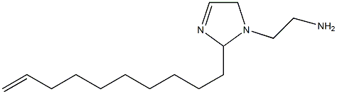 1-(2-Aminoethyl)-2-(9-decenyl)-3-imidazoline Struktur