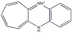 5H-Cyclohepta[b]quinoxaline-11-cation Struktur