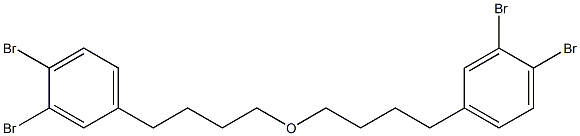 3,4-Dibromophenylbutyl ether Struktur