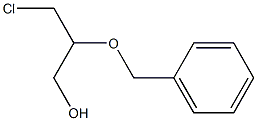 2-(Benzyloxy)-3-chloropropan-1-ol Struktur