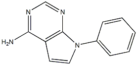 4-Amino-7-phenyl-7H-pyrrolo[2,3-d]pyrimidine Struktur