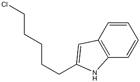 2-(5-Chloropentyl)-1H-indole Struktur