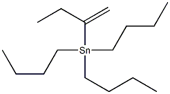 Tributyl(1-methylenepropyl)stannane Struktur