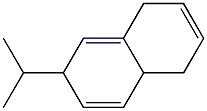 1,4,4a,7-Tetrahydro-7-isopropylnaphthalene Struktur