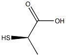 [R,(+)]-2-Mercaptopropionic acid Struktur