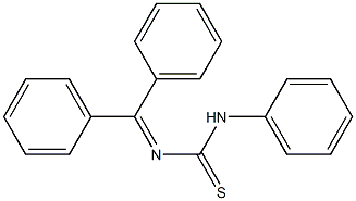 N-Phenyl-N'-diphenylmethylenethiourea Struktur