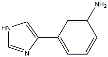 5-(3-Aminophenyl)-3H-imidazole Struktur