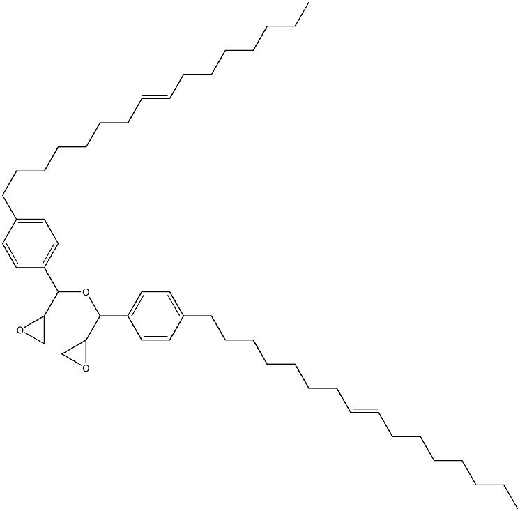 4-(8-Hexadecenyl)phenylglycidyl ether Struktur