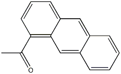 1-Acetylanthracene Struktur