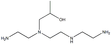 4-(2-Aminoethyl)-4,7,10-triazadecan-2-ol Struktur