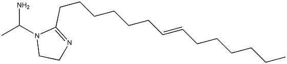 1-(1-Aminoethyl)-2-(7-tetradecenyl)-2-imidazoline Struktur